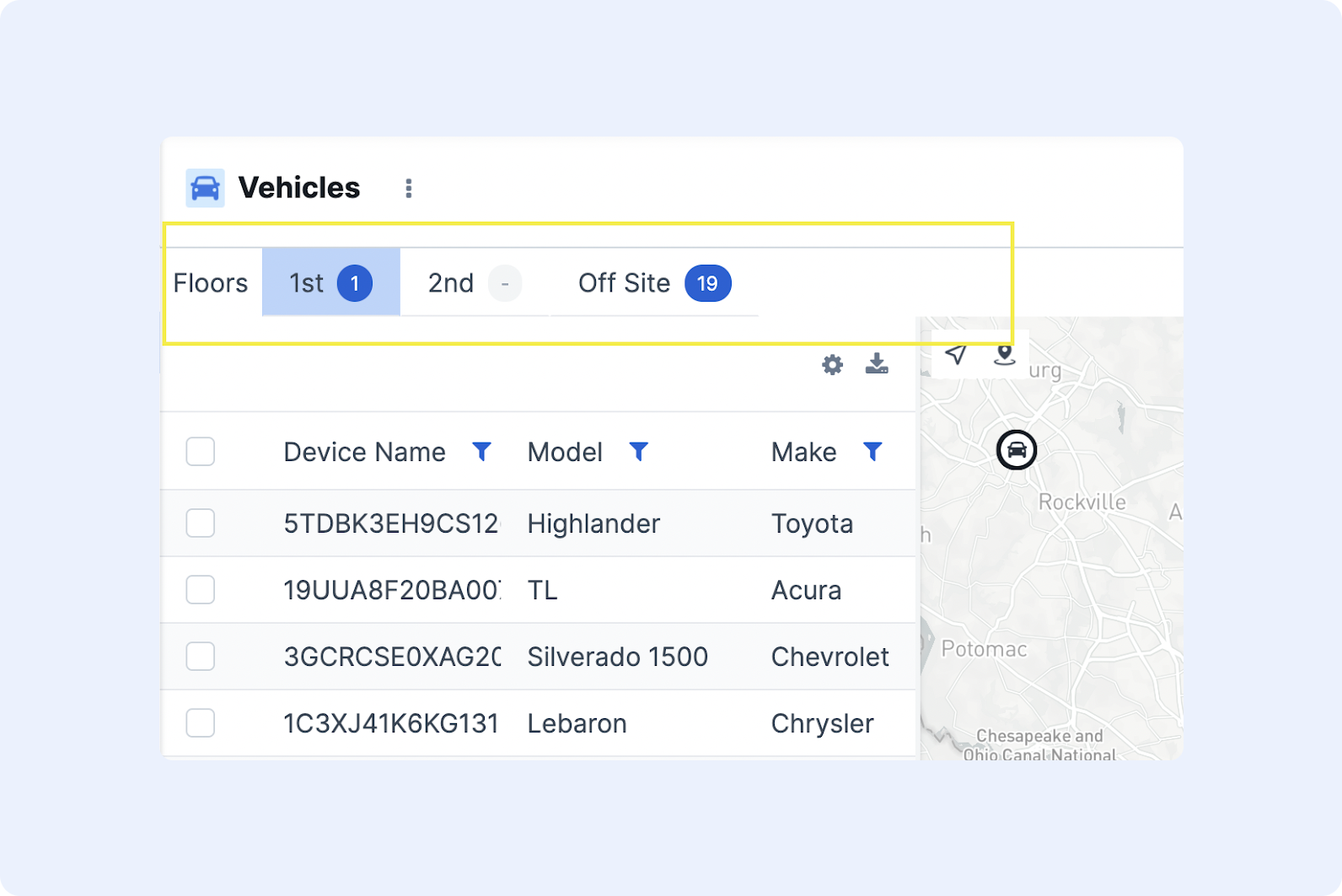 Grouping selector example