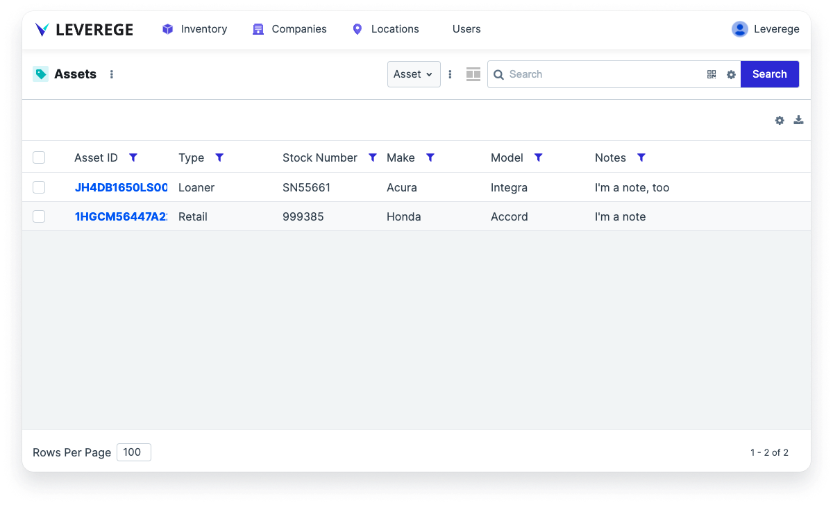 Table viewer responsive panel