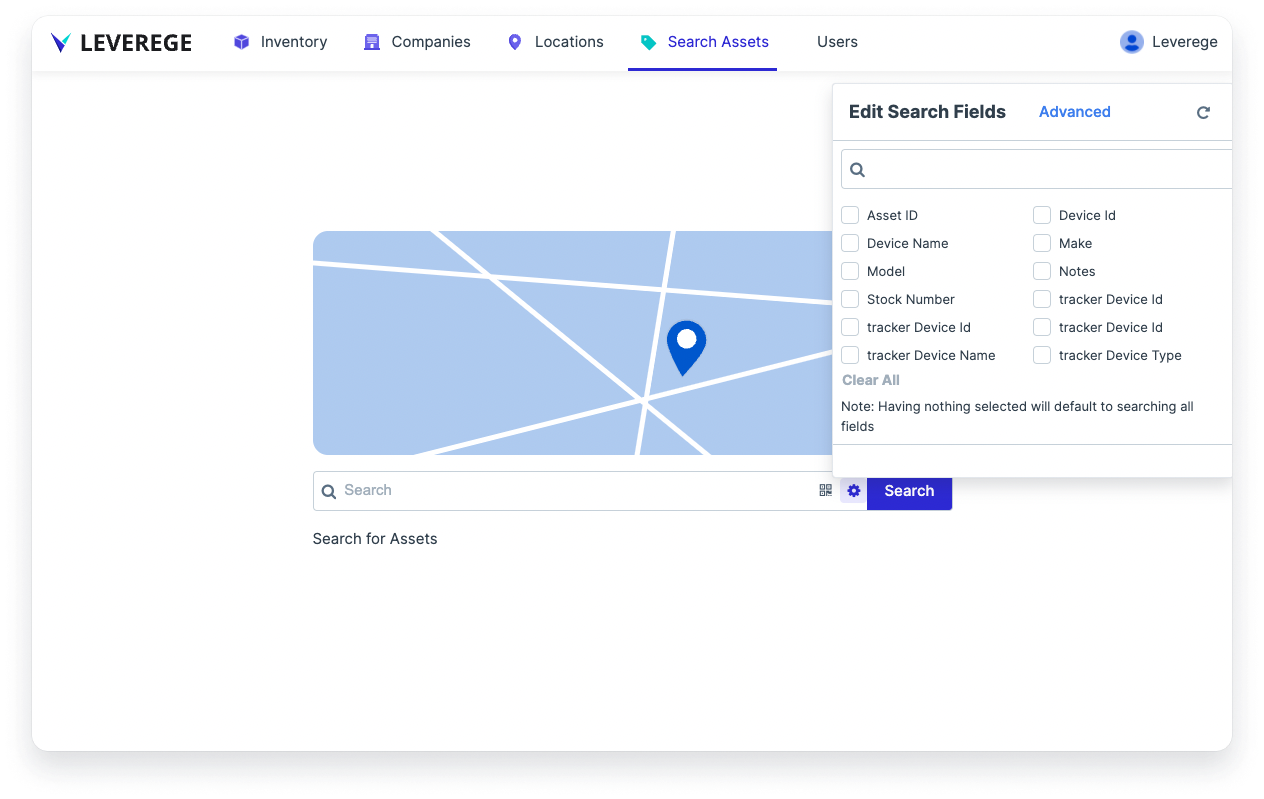 Simple Search Field Config